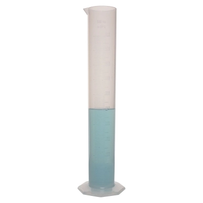 BEL-ART SINGLE SCALE 500ML POLYPROPYLENE GRADUATED CYLINDER