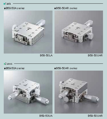 Manual Crossed Roller Tilt Goniometer Stages