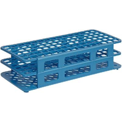 Dynalon 13mm PP 90 Place Blue Test Tube Rack 225645-0002 (CS/5)