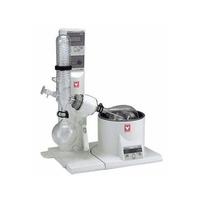 Yamato RE-801-BW Rotary Evaporator with BM-500 Water Bath and Glassware B