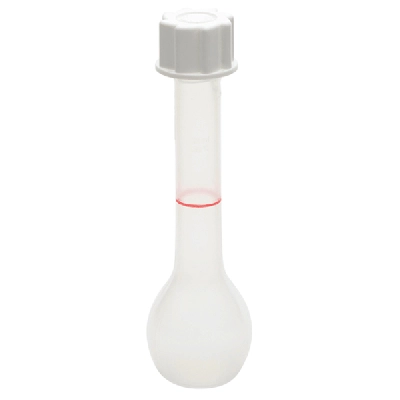Kartell 25mL PP Volumetric Flask with Screw Cap 241514-0025 (CS/5)