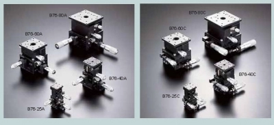 Manual XYZ Multi Axis Horizontal Plane Crossed Roller Stages