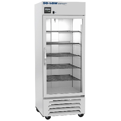 So-Low 27 Cu. Ft. Platinum Glass Door Refrigerator DHP4-27GD