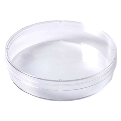 Bioplast Kord 100 x 20 Deep Mono Petri Dish, No Rim for Automation, ISO Mark (qty 400)