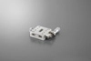 B58-50HWLC Manual 1 Axis Crossed Roller Through Hole Micrometer Goniometer Tilt 50 x 50mm Stage