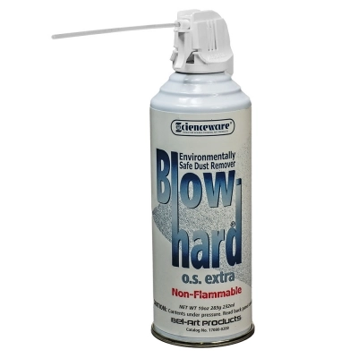 Bel-Art Blow-Hard O.S. Extra Dust Remover; 10 Oz Can