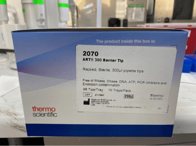 Thermo Scientific 53509-508 ART BARRIER TIP 300uL CS4800