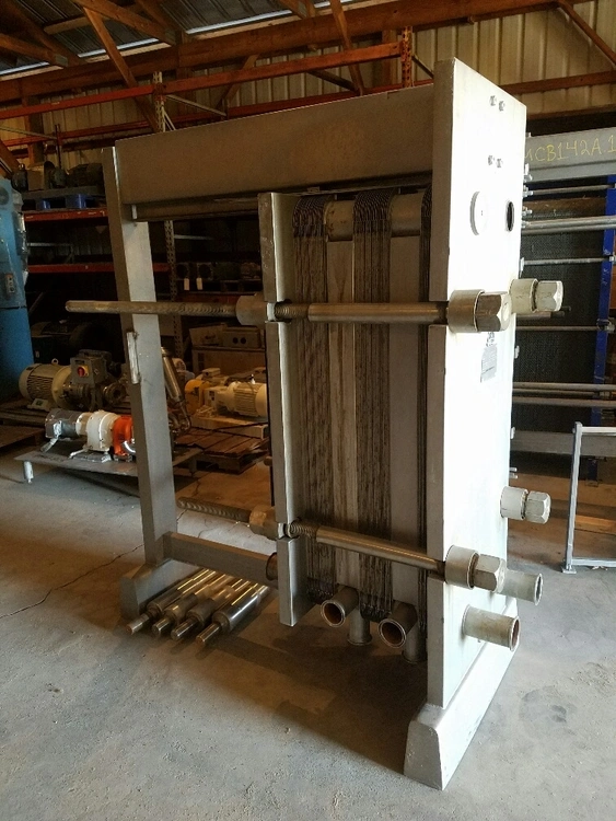 220 Sq.Ft. ALFA LAVAL Plate Heat Exchanger/Pasteurizer