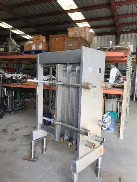 220 Sq.Ft. ALFA LAVAL Plate Heat Exchanger/Pasteurizer