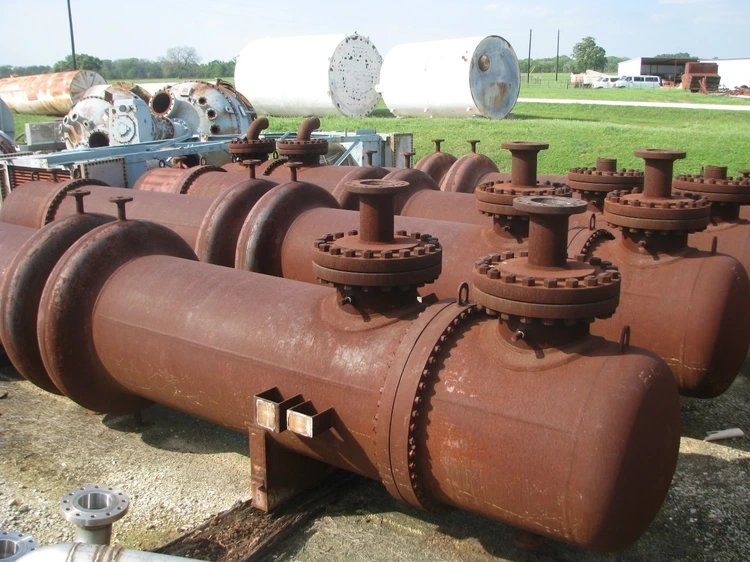 3917 sq.ft. Shell and Tube Heat Exchangers
