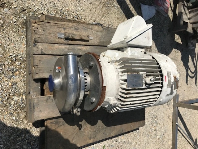 used Waukesha Model 2085 Sanitary pump.