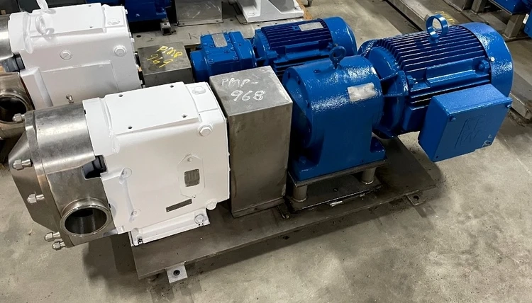 Waukesha Cherry Burrell Model 220U2 Positive Displacement Pump