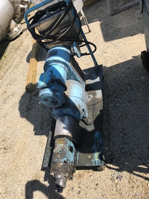 used Waukesha Model 18 Rotary Lobe pump