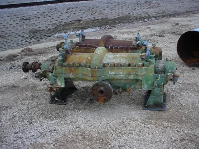 Boiler Feed Water Pumps. 8 Stage. (multi-stage) Ingersoll Rand Model 2CNTA-8