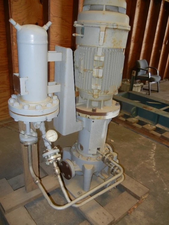 Vertical Union Pump rated 140 GPM