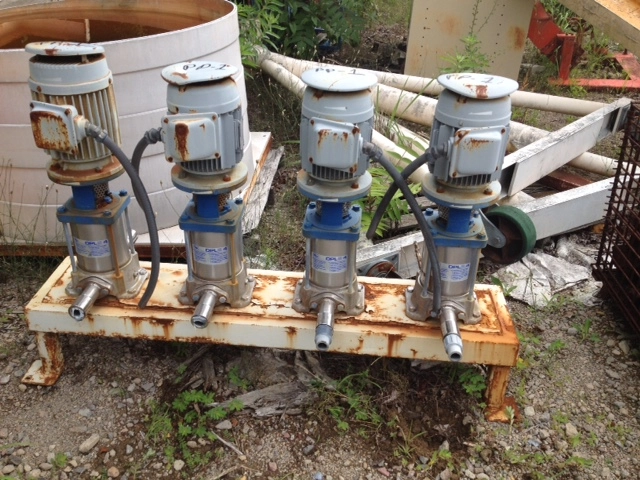 used Iwaki DP pumps. model DPL-04SASA