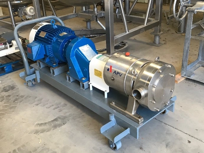 APV model DW5/142/15 Rotary Lobe Pump