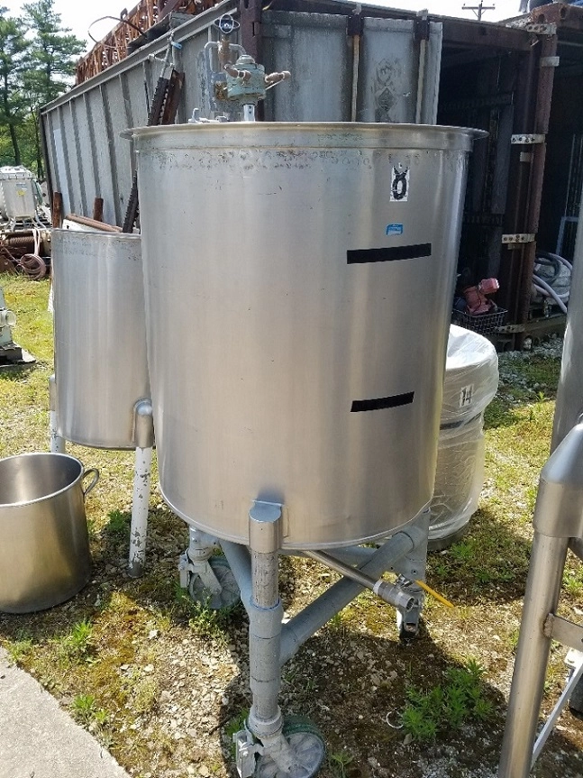 100 gallon Stainless Steel Mix Tank