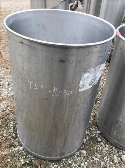 55 Gallon Stainless Drum