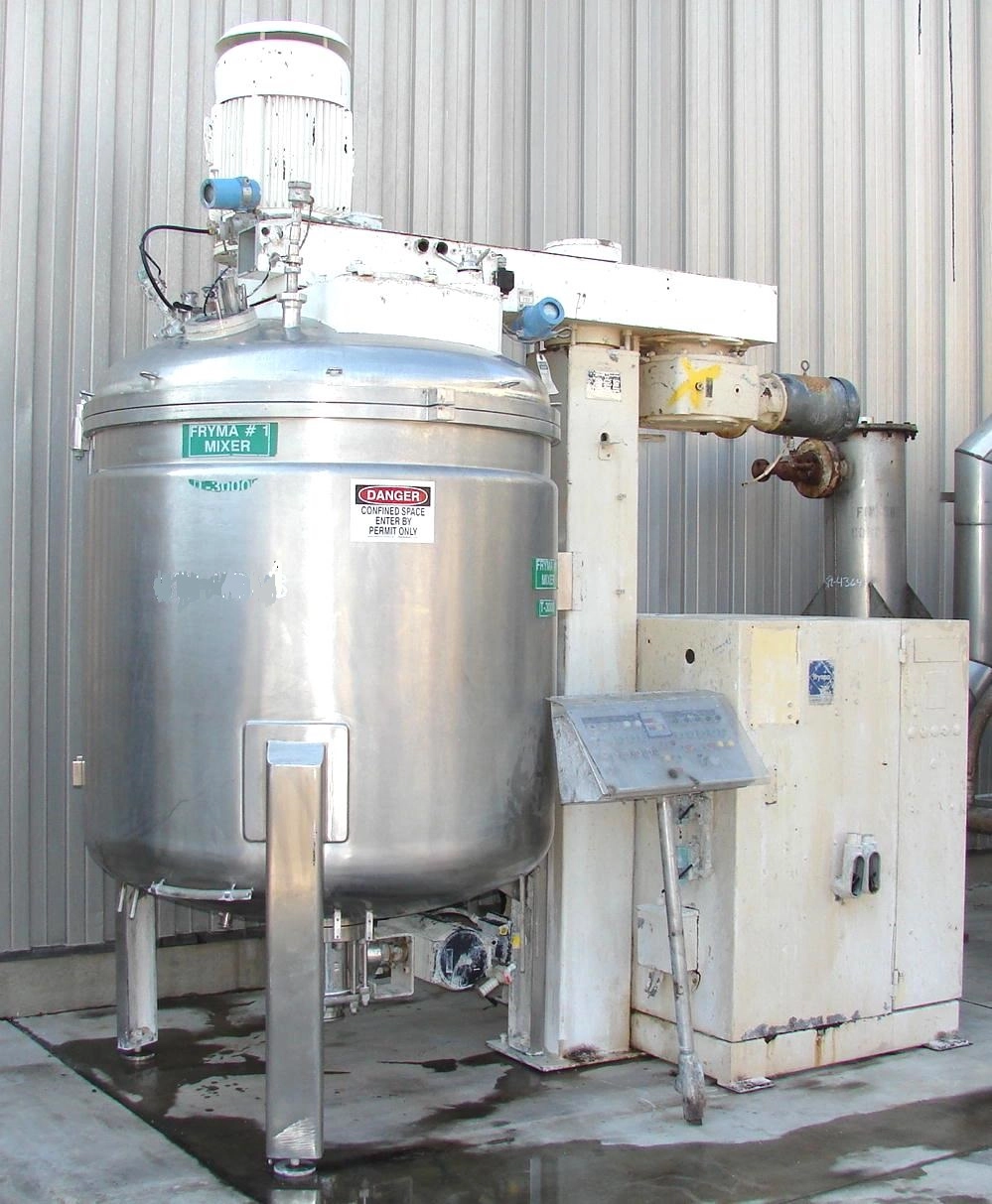 2400 liter Fryma VME-2400 Vacuum Processing Vessel, Sanitary