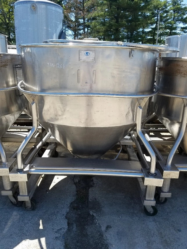 45 cu.ft. Stainless Steel Sanitary tote tank