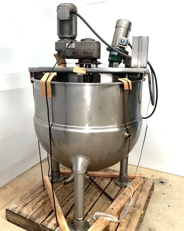 150 Gallon Groen Jacketed Double Motion Kettle with Scrape agitation