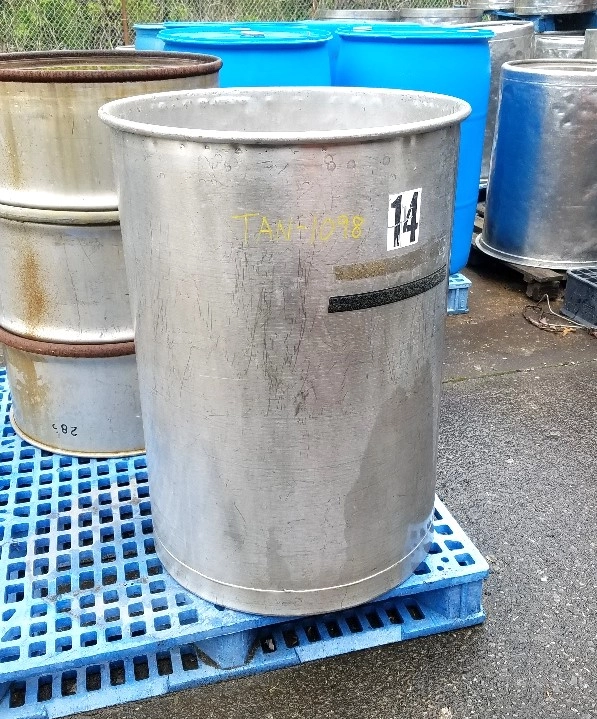 55 gallon Stainless Steel Drum/tank