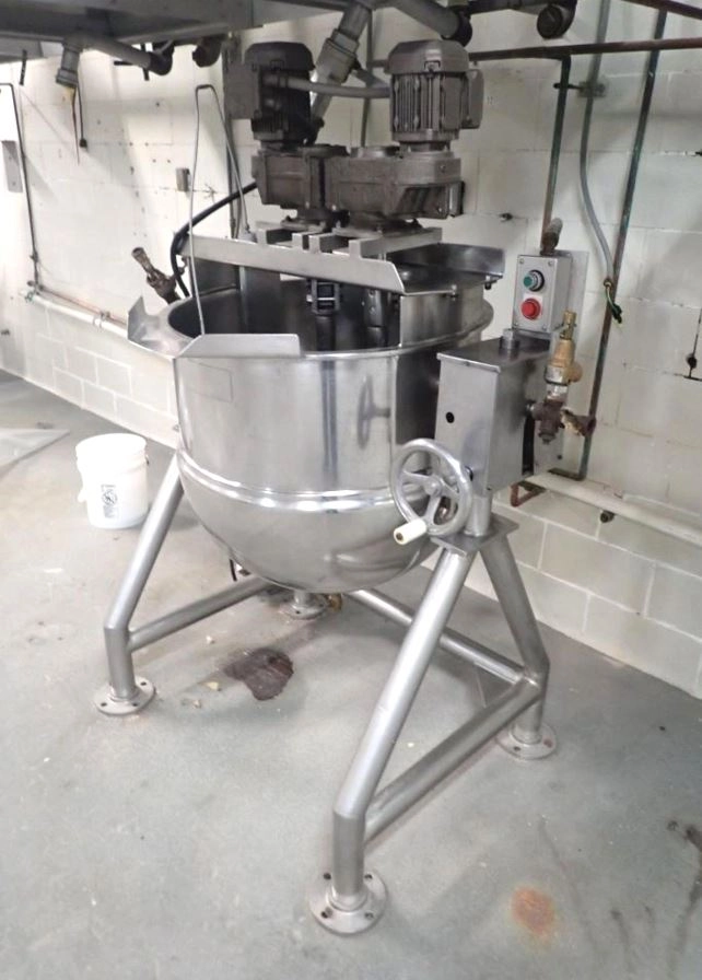 GROEN 60 Gallon Stainless Steel Double Motion Jacketed Mix kettle with Tilt