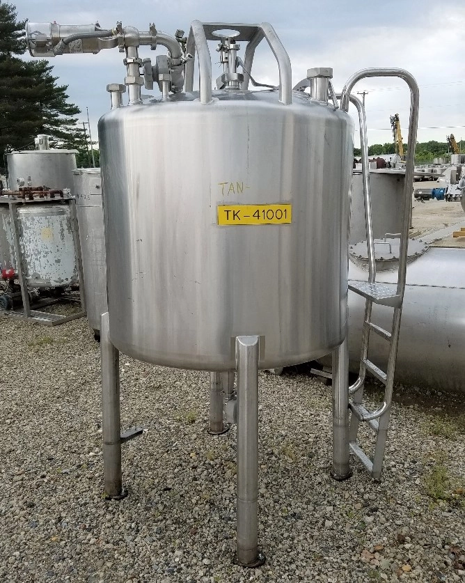 300 Gallon Sanitary Stainless Steel Mix Tank