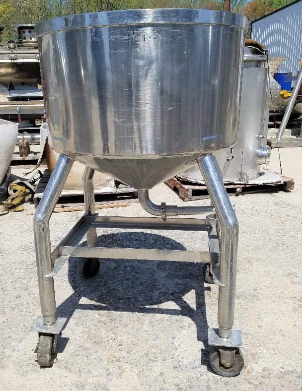 used 55 Gallon Stainless Steel Tank, Portable