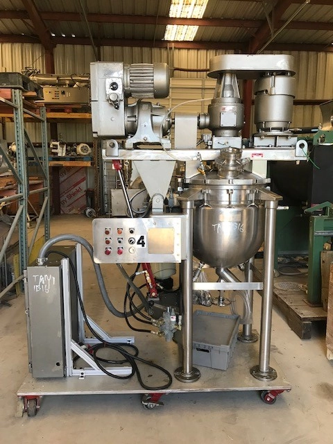 30 Gallon Greerco AGI Vacuum Triple Motion Mixing system 316 Stainless