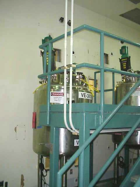 150 Gallon Feldmeier (500 Liter working volume. 730 Liter total volume) Sanitary reactor vessel