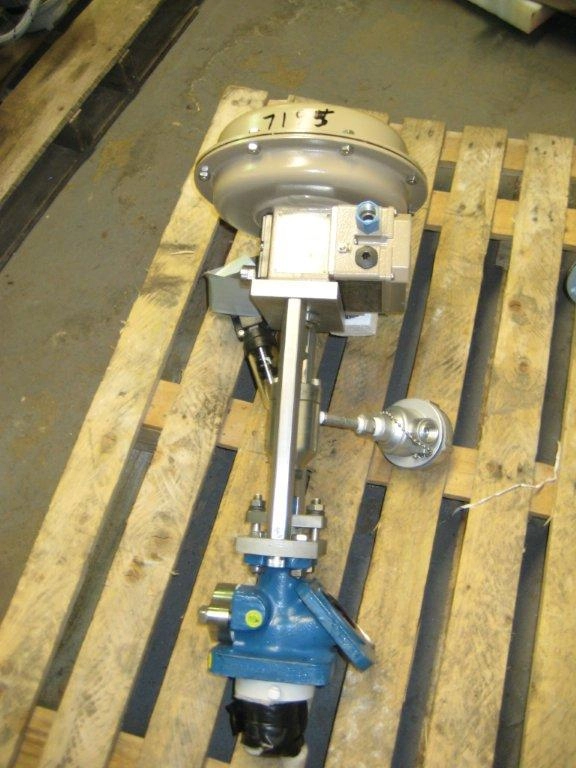 2" x 2" Glass lined Pneumatic Actuator