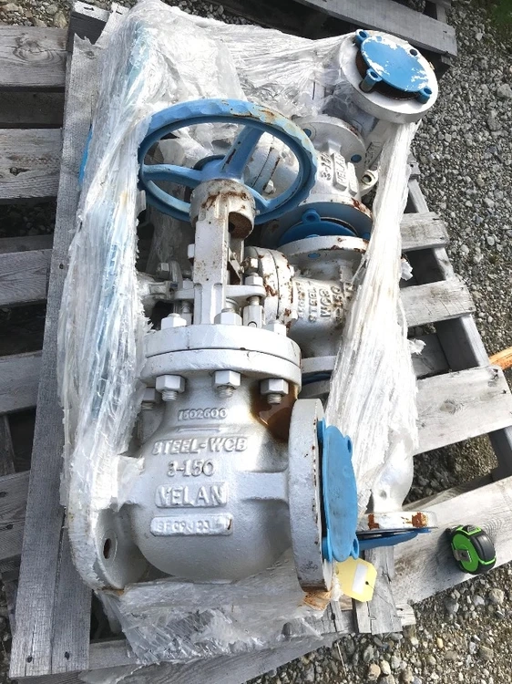 Velan 3 INCH, 150 LB. Plug valves