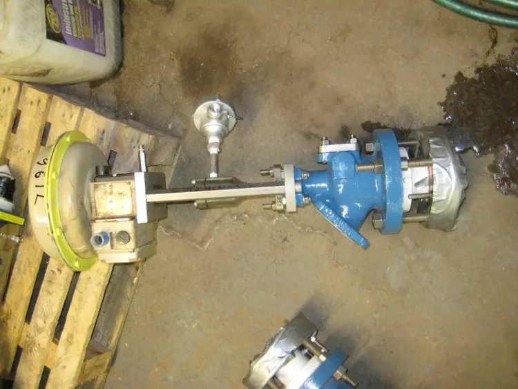 2" x 2" Glass lined Pneumatic Actuator