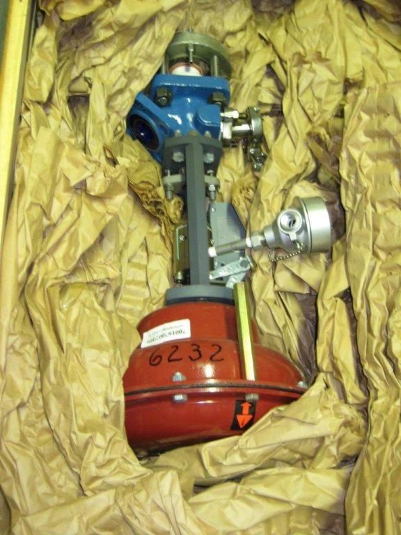 Unused 1-1/2" (DN50/32) Dedietich Glass Lined Valve Assembly.