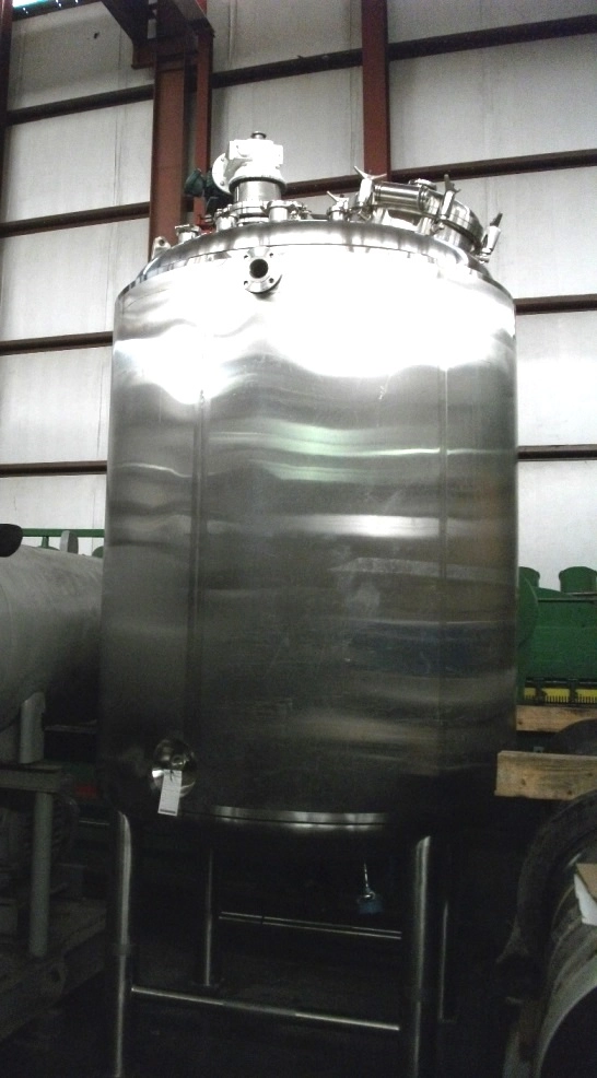 1320 gallon (5000 Liter) Precision Stainless Sanitary Pharmaceutical Reactor