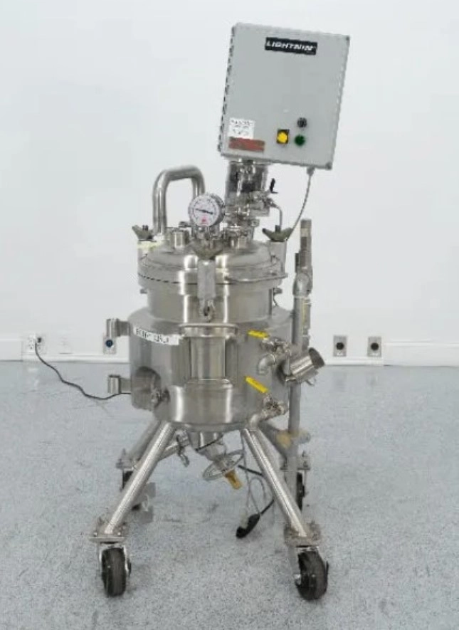 35 Liter (9 Gallon) Precision Stainless Sanitary Jacketed Reactor Vessel