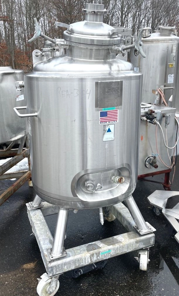 80 Gallon (300L) Sanitary Construction Stainless steel Precision Stainless reactor