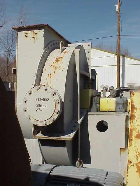 Illinois Model 455 HPSC Blower. Rated 19,735 ACFM