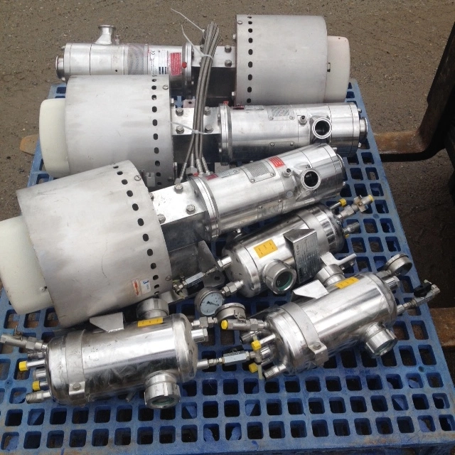 IKA Dispax Reactors model DR2000/5 Inline High Shear Mixing/Milling units