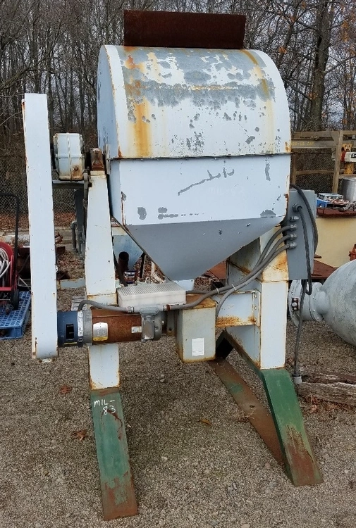 used Ball Mill.  Approximately 30"x30" Chamber