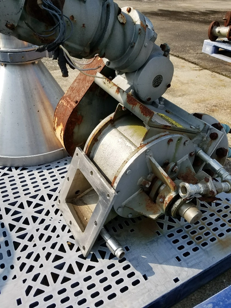 6" YOUNG rotary valve/feeder.  Size No. 6 MODEL SE