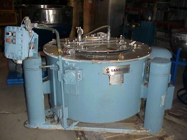 40"x20" SANBORN Basket/Batch type stainless steel contact parts centrifug
