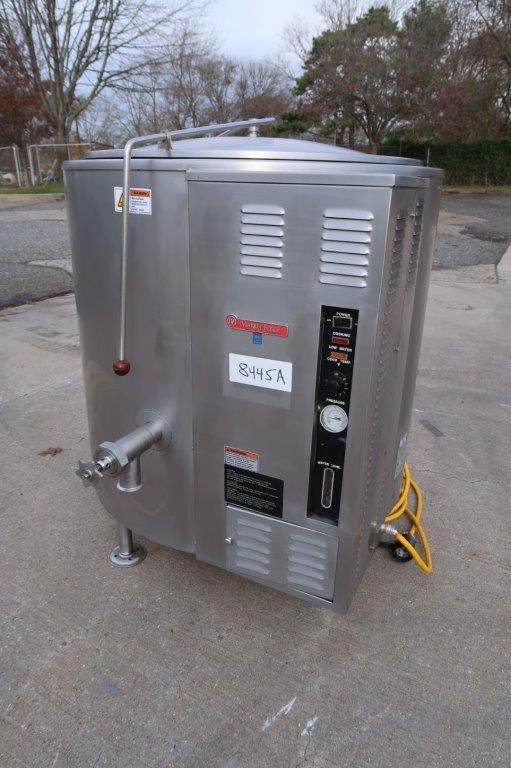80 Gallon Market Forge Stainless Self-Contained Jacketed Gas Fired Kettle