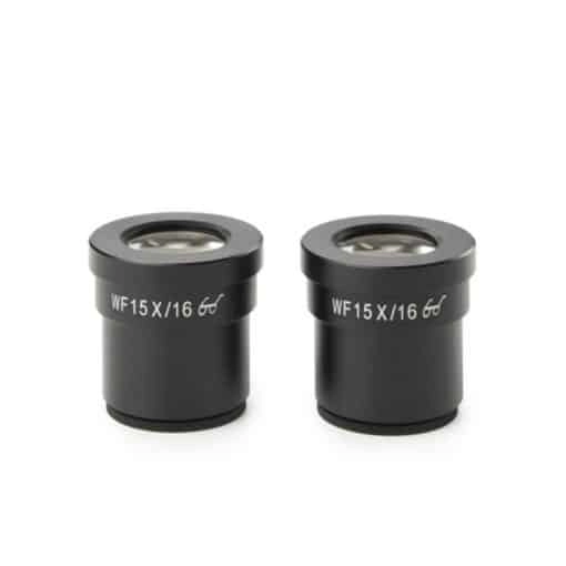 Euromex Pair of HWF 15x/15 mm eyepieces for StereoBlue