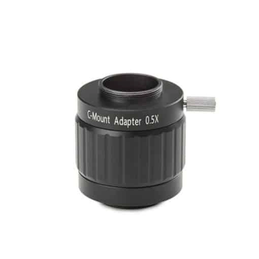 Euromex C-mount adapter with 0.5x lens for 1/2 inch cameras