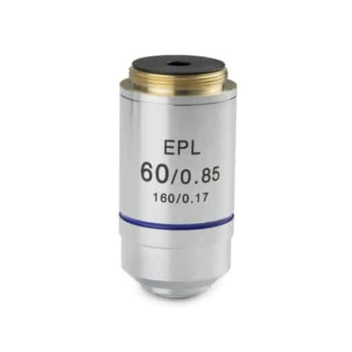 Euromex E-plan EPL S60x/0.85 objective for iScope. Working distance 0.45 mm