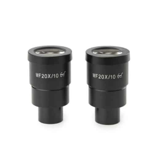 Euromex Pair of HWF 20x/10 mm eyepieces for StereoBlue