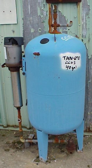 40 gallon carbon steel tank with TEEL pump